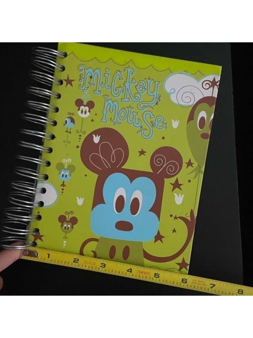 DISNEY PARKS Mickey Mouse Green Notepad Journal 6 x 8 inches - Picture 6 of 6